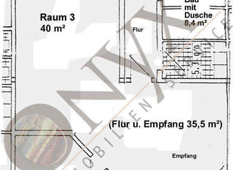 Büro zur Miete 1.050 € 4 Zimmer 161,6 m² Bürofläche Groß-Zimmern 64846