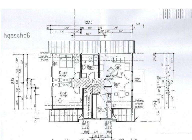 Wohnung zum Kauf 369.000 € 3 Zimmer 84,5 m² 1. Geschoss frei ab sofort Schönwalde-Siedlung Schönwalde-Glien 14621