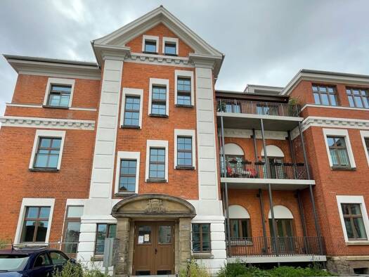 Wohnung zur Miete 559 € 1 Zimmer 41,4 m² EG frei ab sofort Hospitalstraße 2a-d, Fabrikstraße 23a/b Meißen 01662