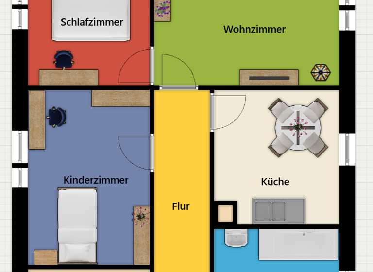 Wohnung zur Miete 304 € 3 Zimmer 59 m² 1. Geschoss frei ab sofort Kubschütz 02627