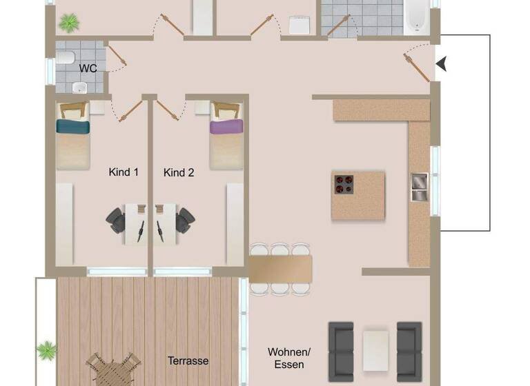 Wohnung zum Kauf - Erstbezug provisionsfrei 525.000 € 4 Zimmer 130 m² 1. Geschoss Porstendorf Neuengönna 07778