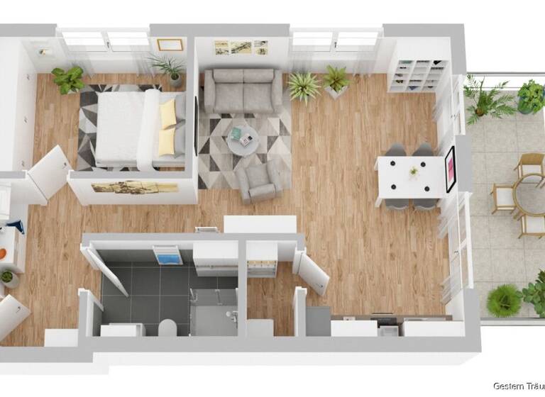 Wohnung zum Kauf provisionsfrei 303.000 € 2 Zimmer 57,1 m² Neustadt Titisee-Neustadt 79822