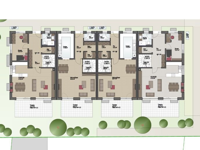 Reihenmittelhaus zum Kauf provisionsfrei 530.000 € 4 Zimmer 137 m²<br/>Wohnfläche 225 m²<br/>Grundstück Postbauer-Heng Postbauer-Heng 92353