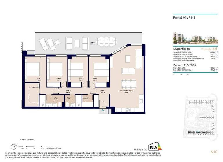 Studio zum Kauf provisionsfrei 483.000 € 5 Zimmer 156 m² Avenida del Mar Almerimar 04711