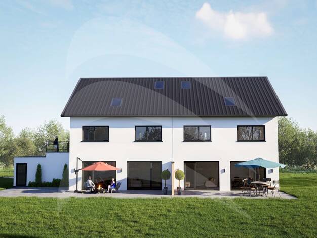 Doppelhaushälfte zum Kauf - Erstbezug provisionsfrei 879.000 € 5 Zimmer 210,1 m² 520 m² Grundstück Hals Passau 94034