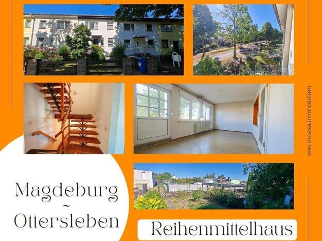 Reihenmittelhaus zum Kauf 219.500 € 5 Zimmer 105 m² 223 m² Grundstück Stadtweg 79 Ottersleben Magdeburg 39116