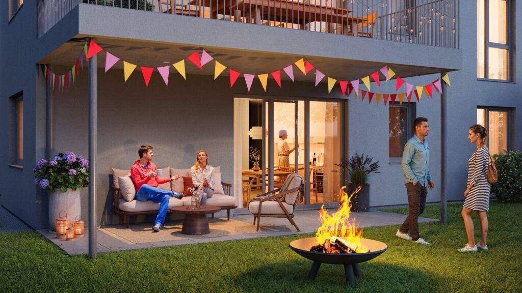 Wohnung zum Kauf - Erstbezug provisionsfrei 783.050 € 5 Zimmer 130 m² EG frei ab 01.08.2026 Jakomini Graz 8042