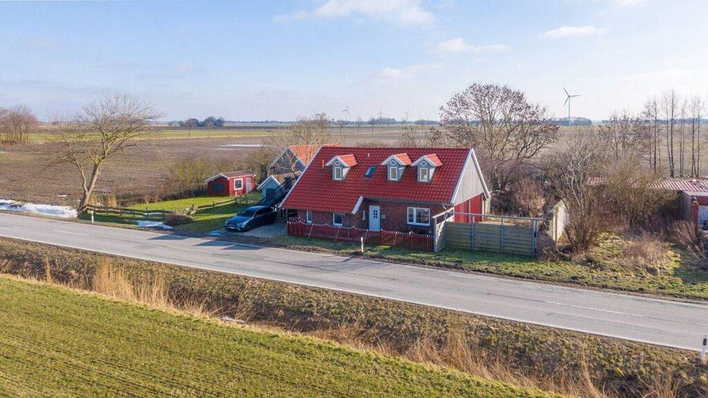 Einfamilienhaus zum Kauf 249.000 € 5 Zimmer 129 m² 916 m² Grundstück Hagermarsch 26524