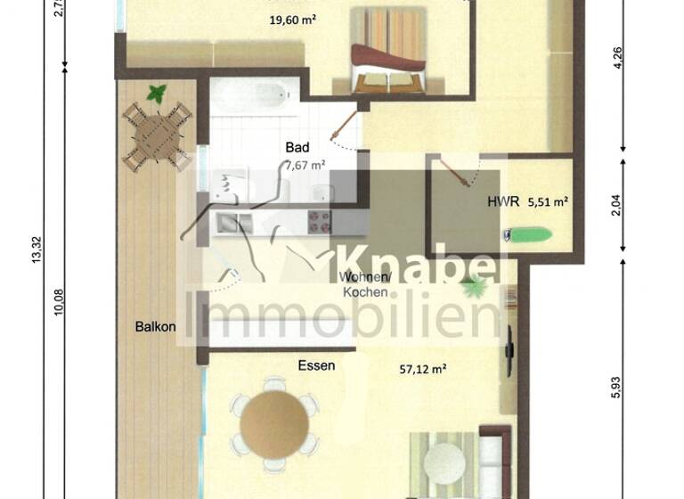 Wohnung zur Miete - Erstbezug 1.075 € 2 Zimmer 96 m² 1. Geschoss frei ab sofort Buer Melle 49328
