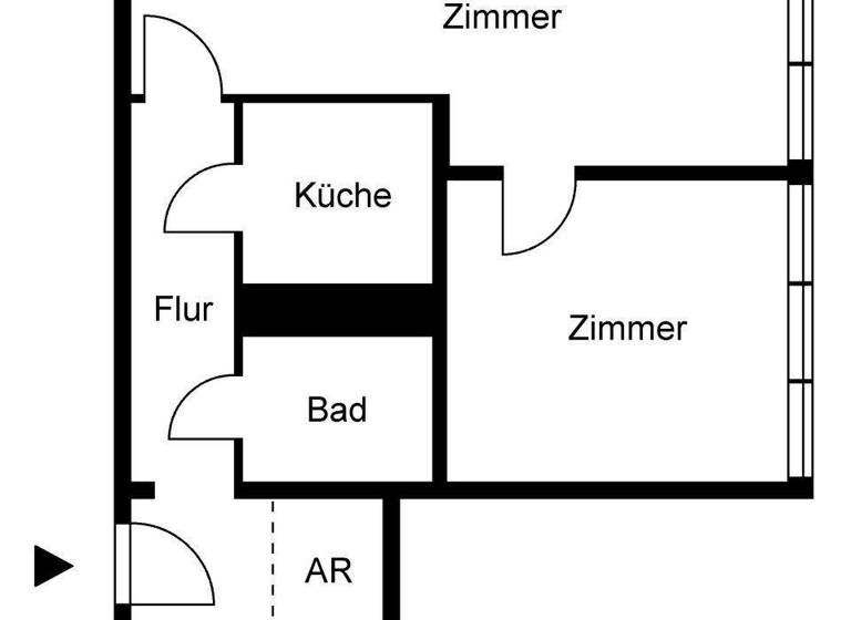 Wohnung zur Miete 292 € 2 Zimmer 53,1 m² 3. Geschoss Pablo-Neruda-Block 4 Frankfurt Frankfurt (Oder) 15230