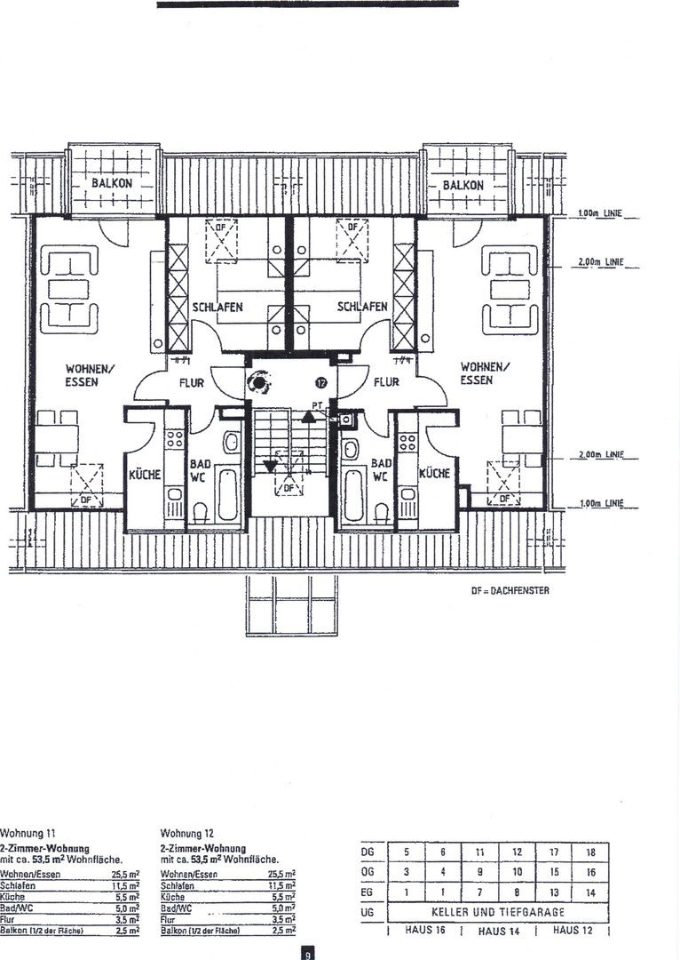 Wohnung zur Miete 890 € 2 Zimmer 53,5 m²<br/>Wohnfläche 2.<br/>Geschoss An der Betteleiche 14 Dachswald Stuttgart 70569