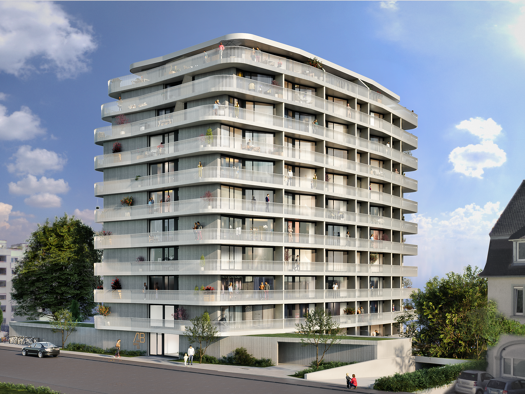 Wohnung zum Kauf - Erstbezug provisionsfrei 385.600 € 2 Zimmer 50,3 m² 5. Geschoss Am Briel 53 Petershausen Konstanz 78467