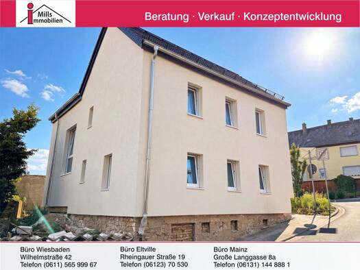 Einfamilienhaus zum Kauf 620.000 € 6 Zimmer 135 m² 231 m² Grundstück Rauenthal Eltville am Rhein 65345