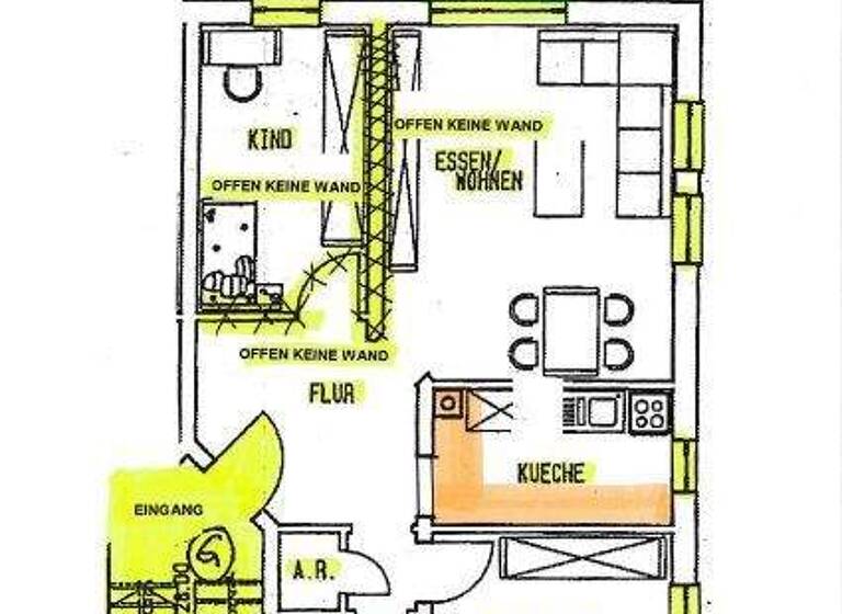 Wohnung zum Kauf 215.000 € 3 Zimmer 70,9 m² frei ab sofort Dörfleins Hallstadt 96103