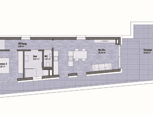 Wohnung zum Kauf - Erstbezug provisionsfrei 669.102 € 3 Zimmer 72,6 m² Sankt Leonhard Graz Geidorf 8010
