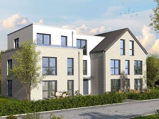 Penthouse zur Miete 1.080 € 2 Zimmer 76 m² 2. Geschoss frei ab 01.10.2026 Auf dem Pulverkamp 36 Wiedenbrück Rheda-Wiedenbrück 33378