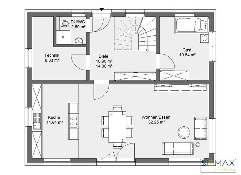 Einfamilienhaus zum Kauf provisionsfrei 984.000 € 6 Zimmer 152 m² 796 m² Grundstück Haunwang Eching 84174