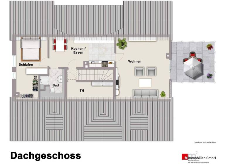 Wohnung zum Kauf 179.000 € 2 Zimmer 67 m² Borken 46325