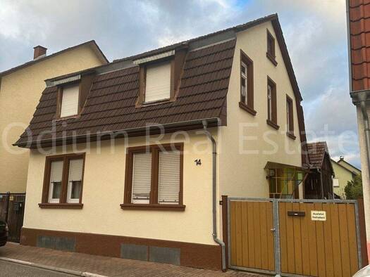Haus zum Kauf 295.000 € 7 Zimmer 120 m² 362 m² Grundstück Straßenheimer Str. 14 Heddesheim 68542