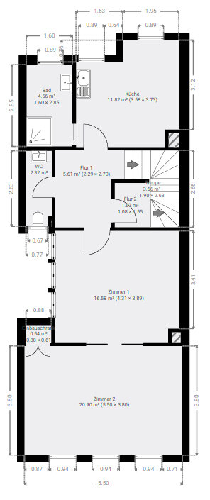 Haus zum Kauf 1.190.000 € 6 Zimmer 186 m²<br/>Wohnfläche 89 m²<br/>Grundstück Zentrum Reutlingen 72764