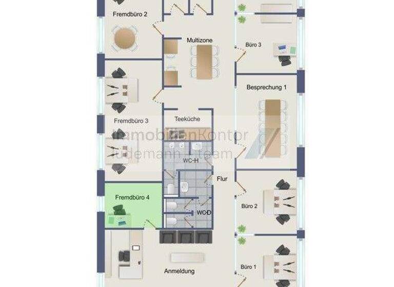 Bürofläche zur Miete 200 € 1 Zimmer 8 m² Bürofläche Scheeßel 27383