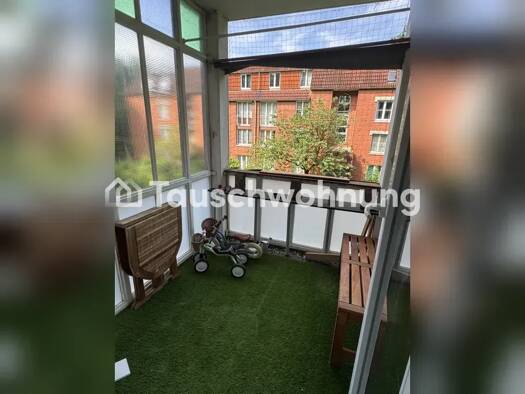 Wohnung zur Miete Tauschwohnung 600 € 2,5 Zimmer 66 m² 1. Geschoss Alsterdorf Nord 22419