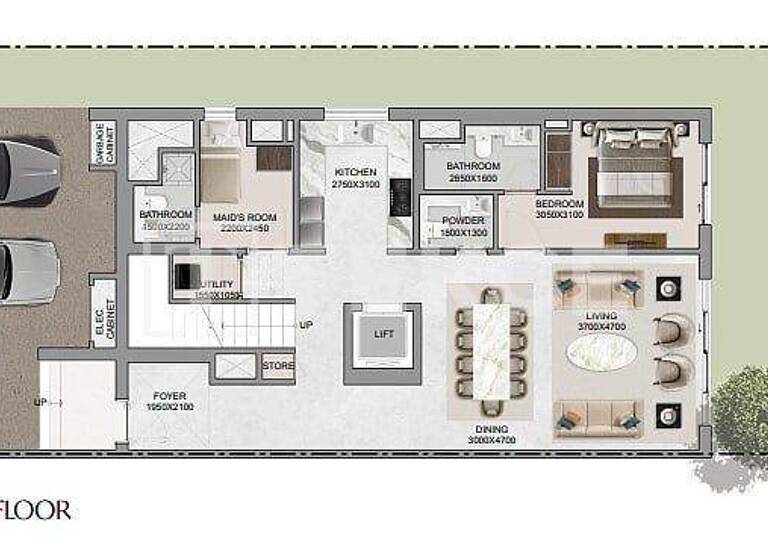 Doppelhaushälfte zum Kauf 1.720.000 € 6 Zimmer 410 m² 600 m² Grundstück Dubai