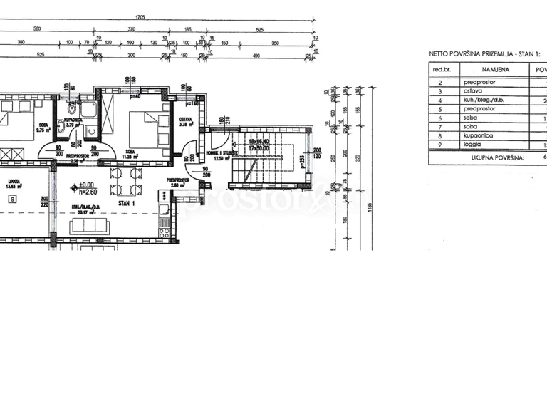 Wohnung zum Kauf 215.845 € 2 Zimmer 2. Geschoss Novi Vinodolski 51250