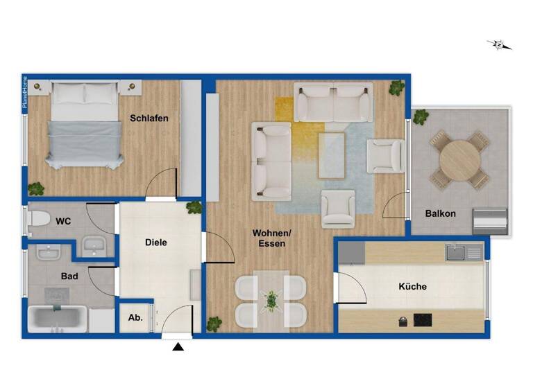 Wohnung zum Kauf 115.000 € 2,5 Zimmer 68 m² Weitmar Bochum 44793