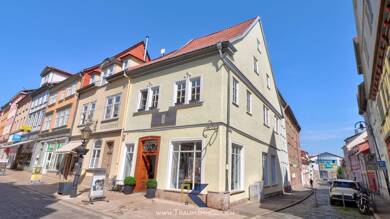 Wohn- und Geschäftshaus zum Kauf als Kapitalanlage geeignet 249.900 € 7,5 Zimmer 307 m² 351 m² Grundstück Mühlhausen Mühlhausen/Thüringen 99974