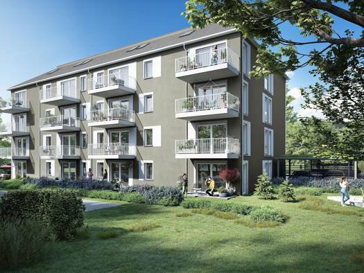 Wohnung zum Kauf - Erstbezug provisionsfrei 419.925 € 3 Zimmer 76,4 m² 1. Geschoss frei ab sofort Klotzsche Dresden 01109