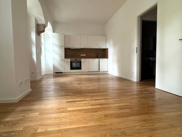 Wohnung zur Miete - Erstbezug 619 € 2 Zimmer 50,7 m² frei ab sofort Moritzkirchhof 2 Innenstadt Halle (Saale), Stadt 06108