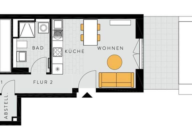 Wohnung zur Miete auf Zeit - Erstbezug 2.290 € 3 Zimmer 66 m² frei ab sofort Gallus Frankfurt am Main 60326