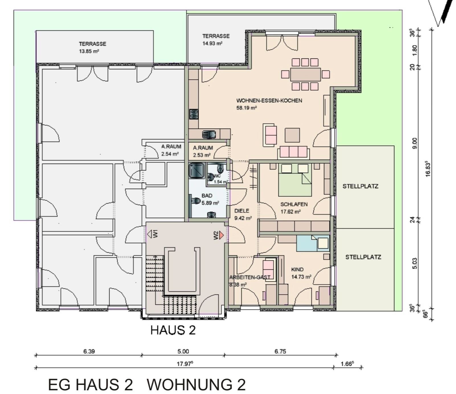 Wohnung zum Kauf provisionsfrei 730.000 € 4 Zimmer 126 m²<br/>Wohnfläche EG<br/>Geschoss ab sofort<br/>Verfügbarkeit Alte Frankfurter Str.42 Waldhof - Mitte Mannheim 68305