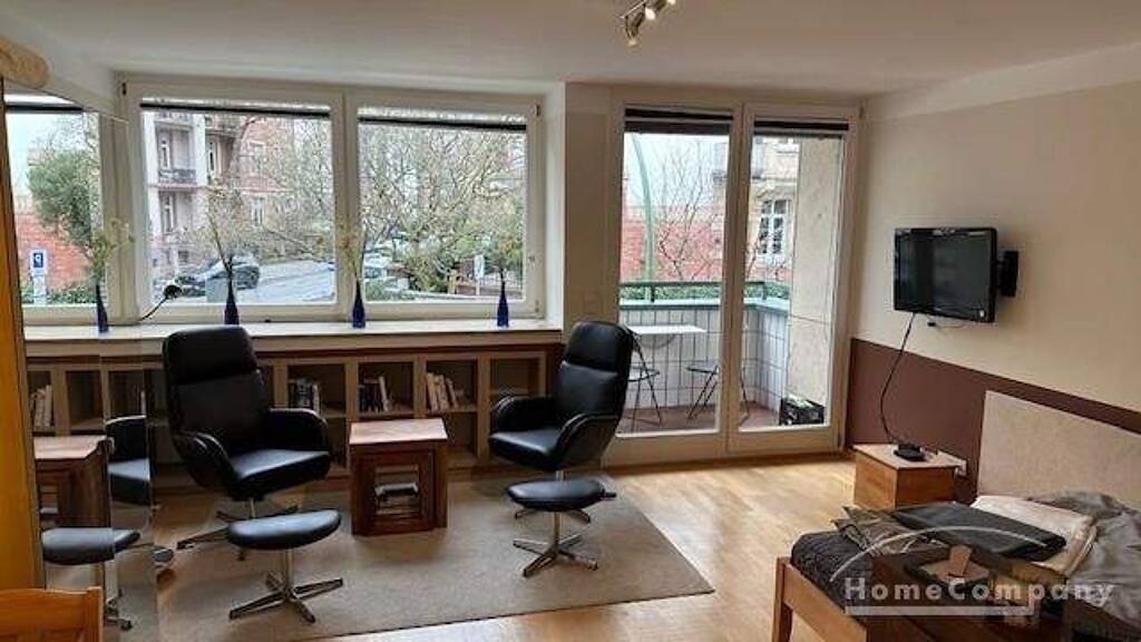 Studio zur Miete Wohnen auf Zeit 1.390 € 1 Zimmer 32 m² frei ab 01.05.2026 Nordend-West Frankfurt 60318
