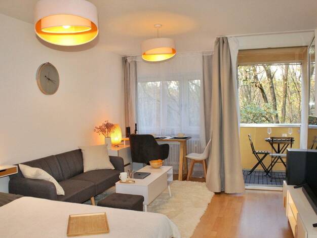 Studio zur Miete 1.000 € 1 Zimmer 31 m² frei ab 01.09.2026 Forstenrieder Allee 4 Thalk.Obersendl.-Forsten-Fürstenr.-Solln München 81476