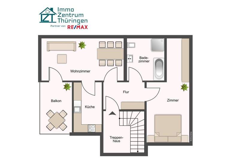 WG-Zimmer zum Kauf 69.990 € 2 Zimmer 52 m² Teuchern 06682