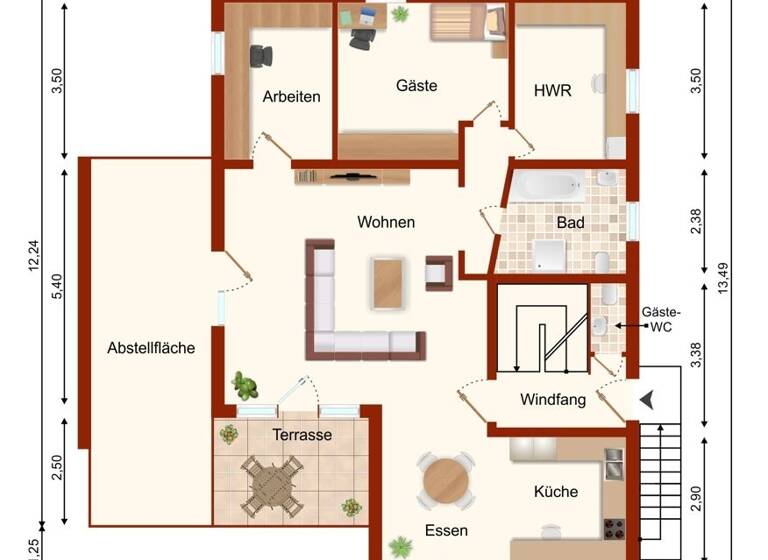 Einfamilienhaus zum Kauf 449.000 € 9 Zimmer 193 m² 570 m² Grundstück Finkenstr. 4a Siebenmorgen Breitscheid 53547