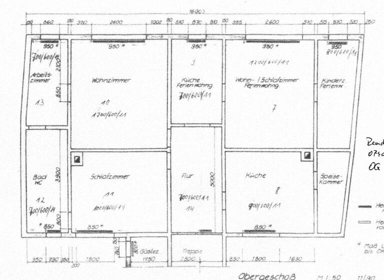 Wohnung zur Miete - Erstbezug 795 € 5 Zimmer 125 m² 1. Geschoss frei ab sofort Remdaer Hauptstraße 25 Sundremda Rudolstadt 07407