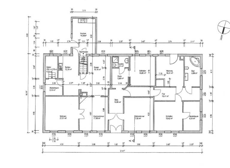Einfamilienhaus zum Kauf 248.000 € 7 Zimmer 176 m² 1.536 m² Grundstück Süderbrarup 24392