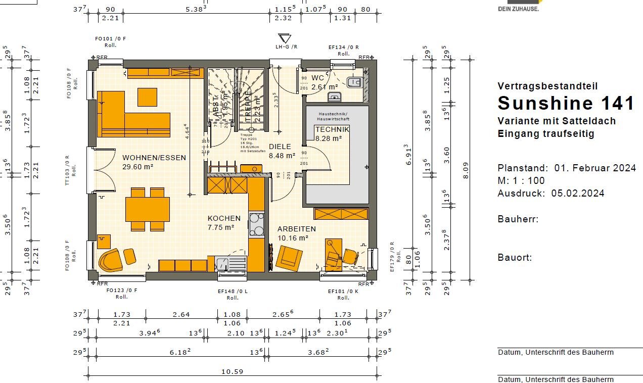 Haus zum Kauf provisionsfrei 609.800 € 5 Zimmer 141 m²<br/>Wohnfläche 466 m²<br/>Grundstück Otterstadt 67166