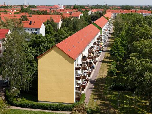 Wohnung zur Miete 393 € 3 Zimmer 59,1 m² 3. Geschoss Moskauer Straße 30 Südstadt Süd 06128