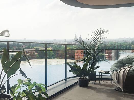 Wohnung zum Kauf - Neubau 920.000 € 4 Zimmer 133,6 m² 4. Geschoss Eiswerderstraße 12 Spandau Berlin 13585