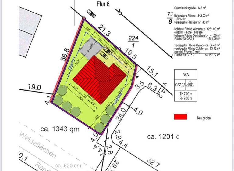 Bungalow zum Kauf 596.000 € 4 Zimmer 165 m² 1.149 m² Grundstück Kranenburg 21726
