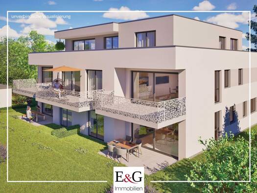 Wohnung zum Kauf - Erstbezug provisionsfrei 512.000 € 3 Zimmer 81,3 m² 1. Geschoss Tamm 71732