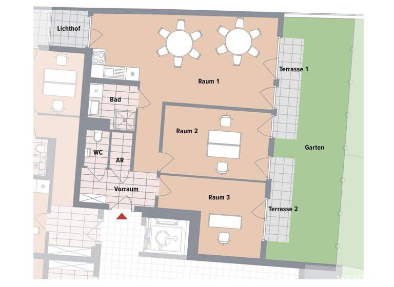 Büro zum Kauf - Erstbezug 411.700 € 3 Zimmer 76,6 m² Bürofläche Wien 1230