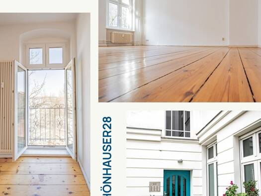 Wohnung zum Kauf 495.000 € 2 Zimmer 56 m² frei ab sofort Schönhauser Allee 28 Prenzlauer Berg Berlin 10435