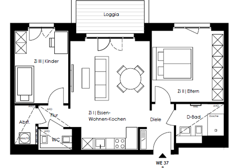 Wohnung zum Kauf provisionsfrei 505.400 € 3 Zimmer 71,8 m²<br/>Wohnfläche 3.<br/>Geschoss Roelckestraße 111 Weißensee Berlin 13086