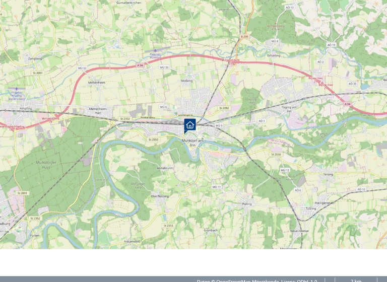 Mehrfamilienhaus zum Kauf 775.000 € 8 Zimmer 200 m² 610 m² Grundstück Mühldorf 84453