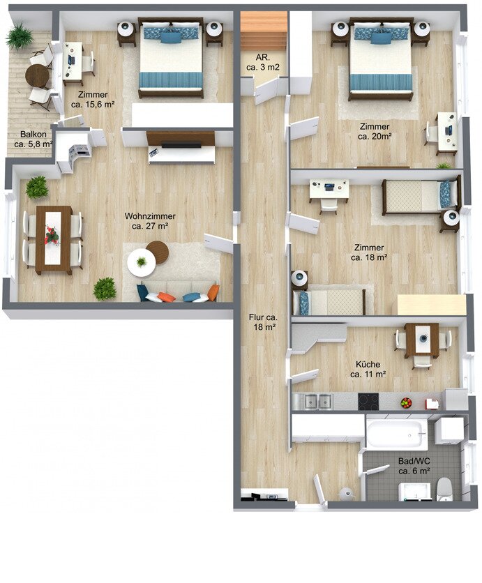 Wohnung zum Kauf 495.000 € 4 Zimmer 119 m²<br/>Wohnfläche 5.<br/>Geschoss Innsbruck Innsbruck 6020